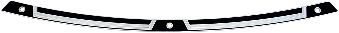 Klock Werks Flare Series Windshield Trim - '14-'25 FLH / FLW - Black Contrast