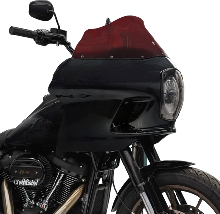 Klock Werks 9" Kolor Flare Windshield for FXRP-Style Fairings - Red