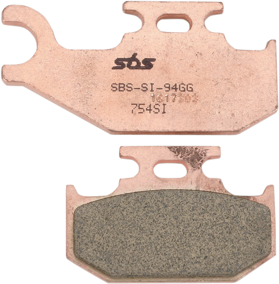 SBS 754SI SI Off-Road Sintered Front/Rear Brake Pads