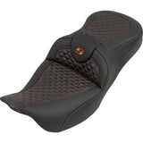 Saddlemen Dragon Stitch Road Sofa w/o Backrest 08-25 Harley Touring