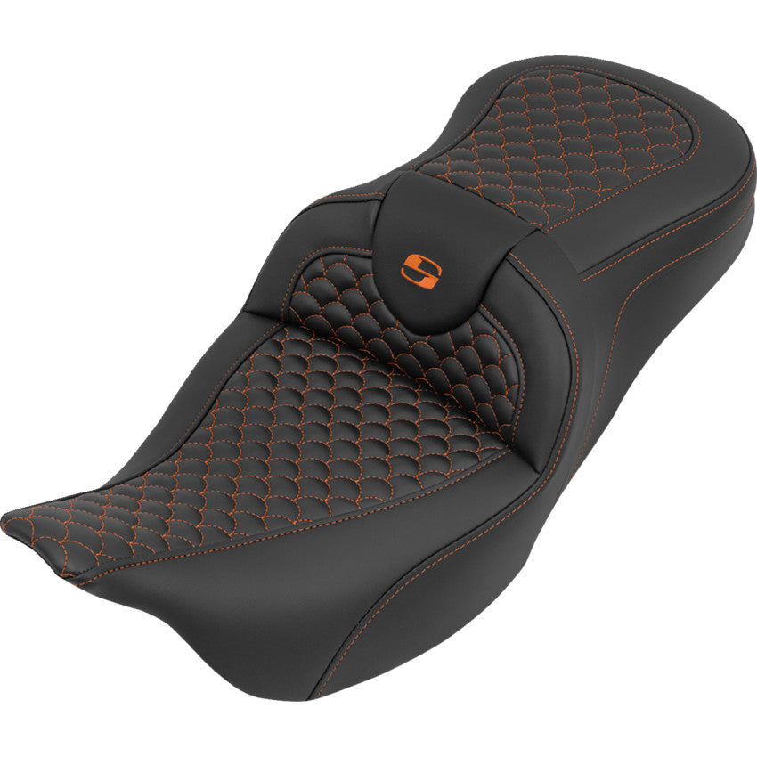 Saddlemen Dragon Stitch Road Sofa w/o Backrest 08-25 Harley Touring