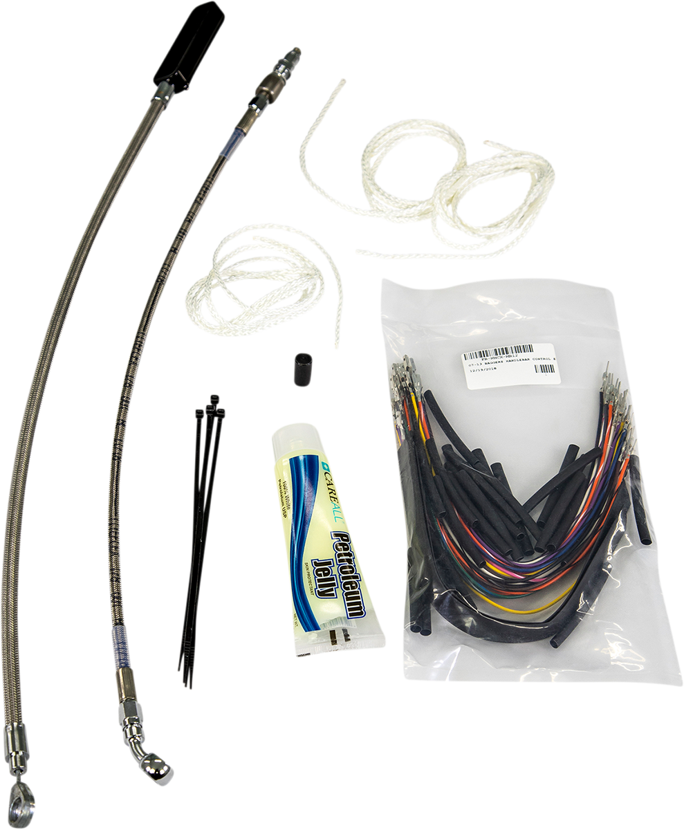 FBI Control Installation Kit - Cable Clutch for 2008-2013 H-D Touring - Braided / 16"