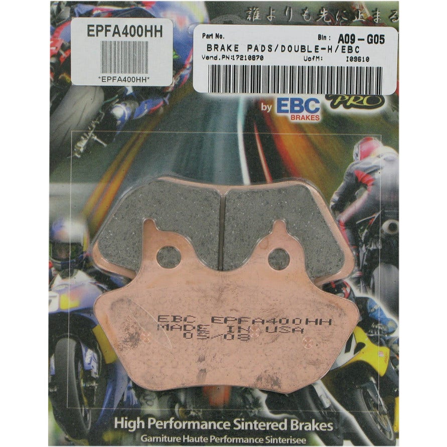 EBC Extreme Performance Sintered Front or Rear Brake Pads Harley Big Twin 00-07