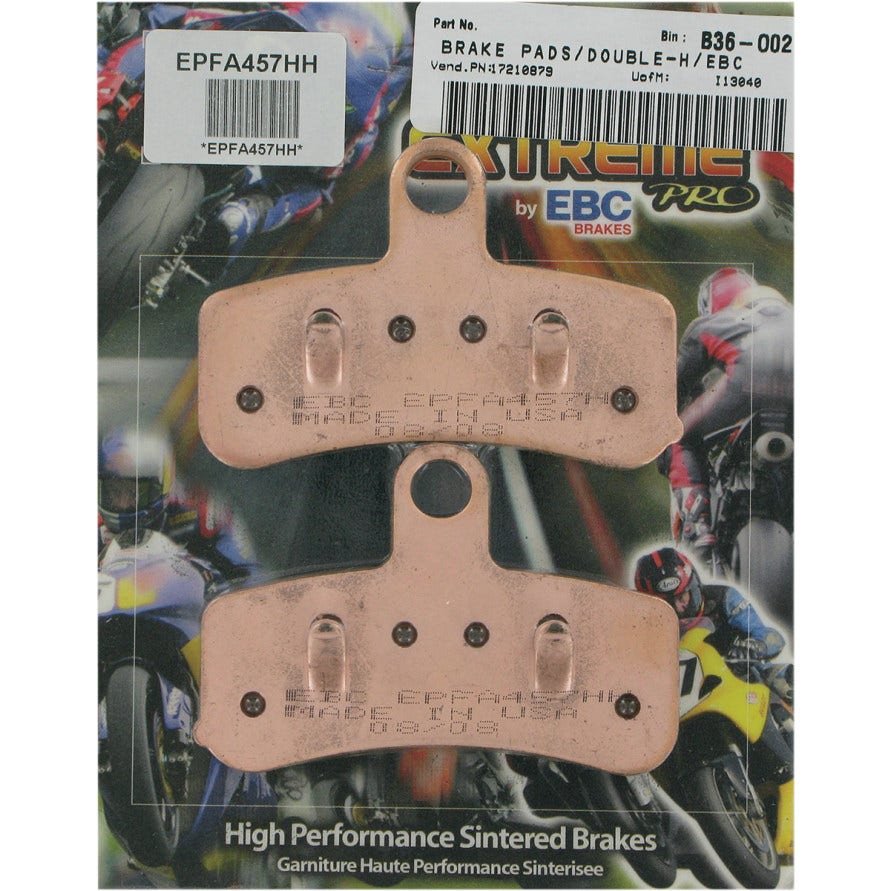 EBC Extreme Performance Sintered Front Brake Pads Harley FXD 08-17 Softail 08-14