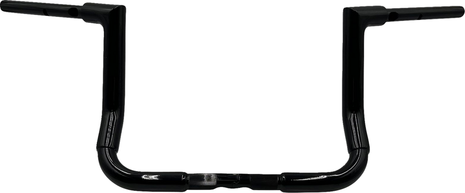 FBI 1-1/2" EZ Flat Top Handlebars for 24-25 FLHX, 23-25 FLHXSE, 25 FLHXU - Black / 12"