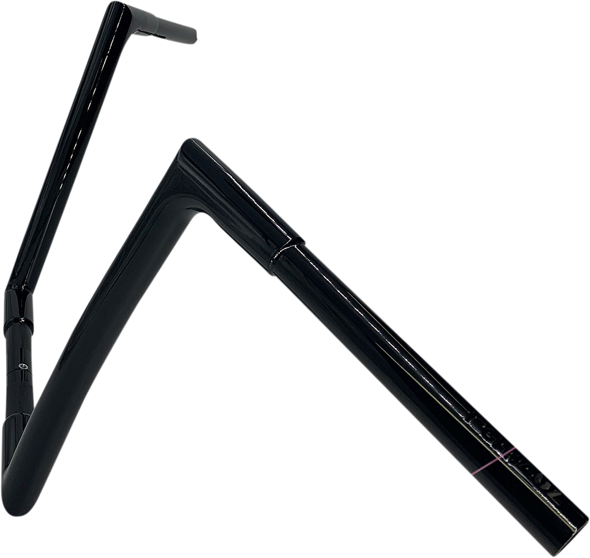 FBI Fat Baggers 1-1/4" EZ Flat Top Handlebars for Harley-Davidson FLTR '15-'25 - Black / 14"