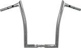 FBI Fat Baggers 1-1/4" EZ Pointed Top Handlebars for FLTR '23-'26 - Chrome / 16"