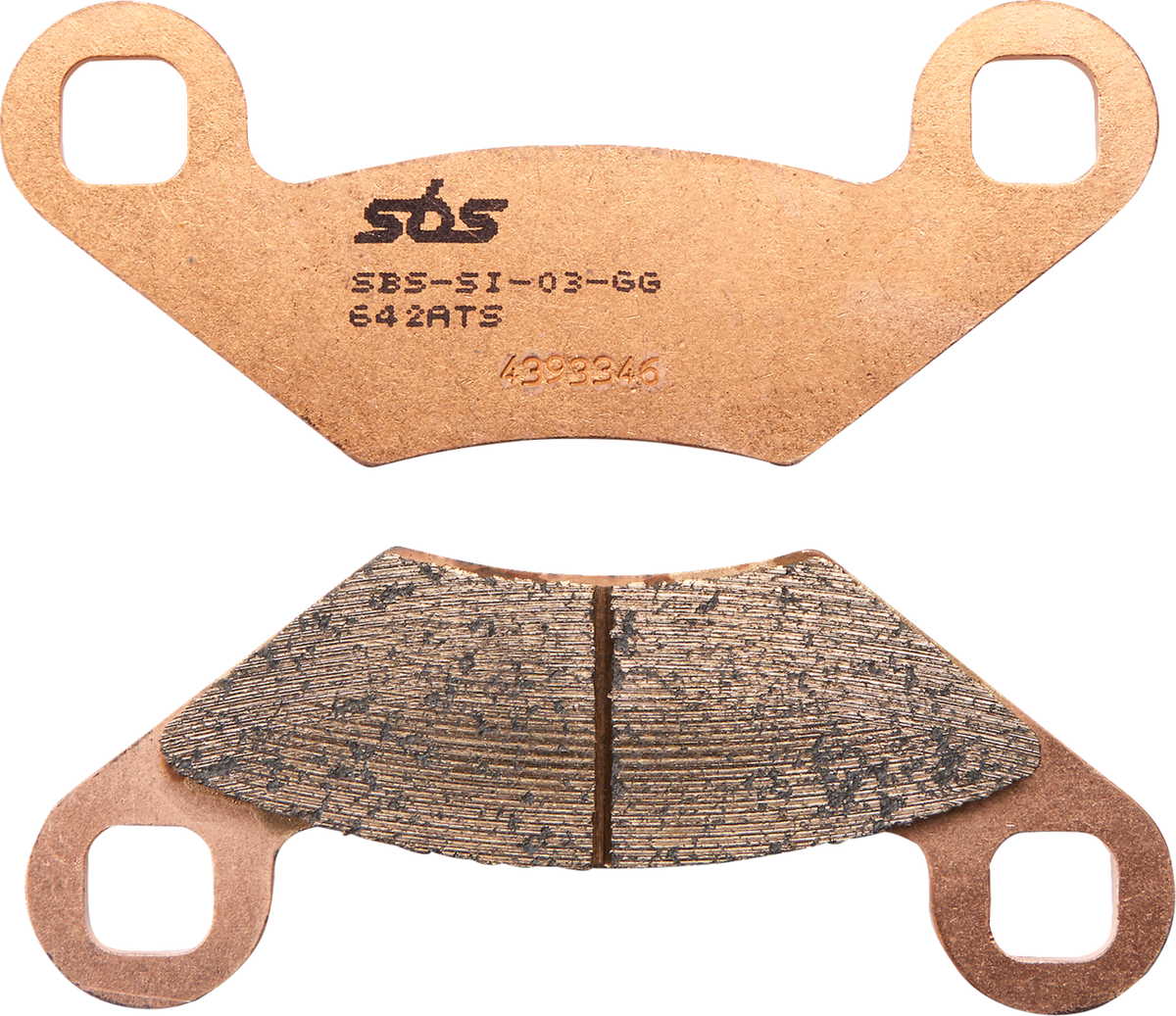 SBS 642ATS ATS All-Terrain Sintered Front/Rear Brake Pads