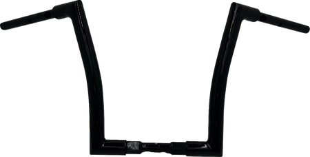 FBI Fat Baggers 1-1/2" EZ Flat Top Handlebars for 24-25 FLTRX, 23-25 FLTRXSE - Black / 14"