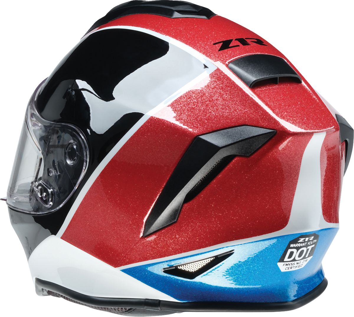 Z1R Youth Warrant Fresh Pow Snow Helmet