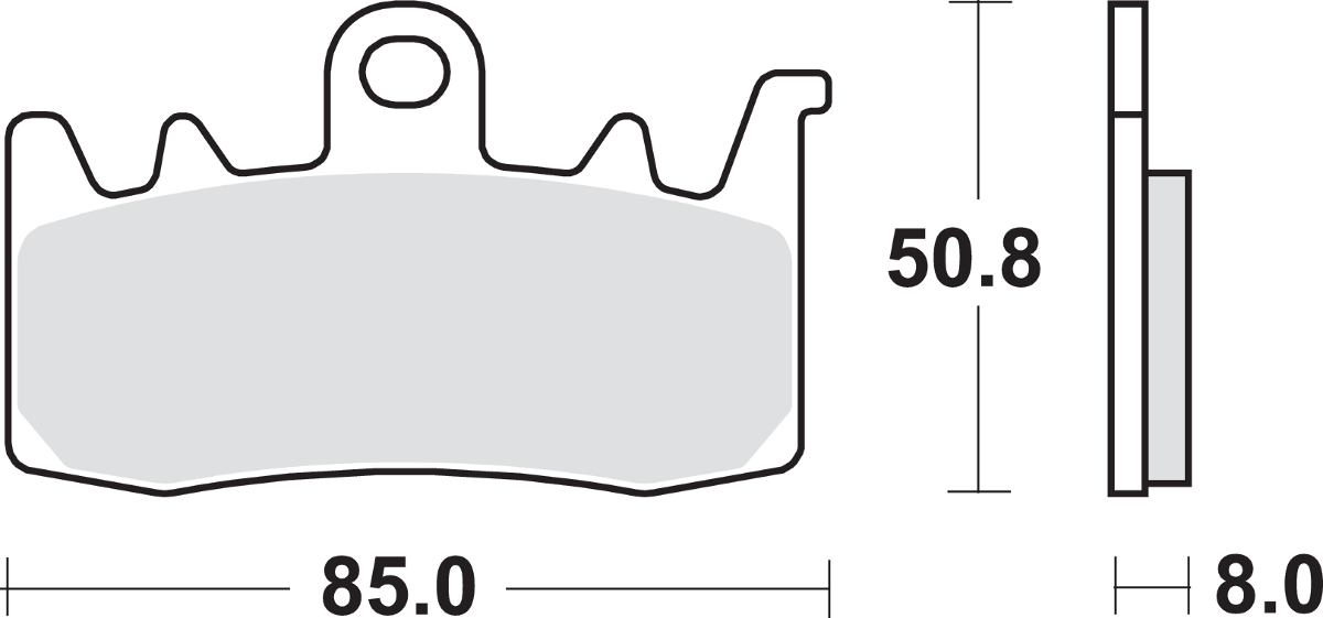 SBS Street Excel Sintered Brake Pads for 1984-2025 Harley-Davidson Touring / Softail / Dyna / FXR / Sportster / Pan America / V-Rod / FX Super Glide / LiveWire