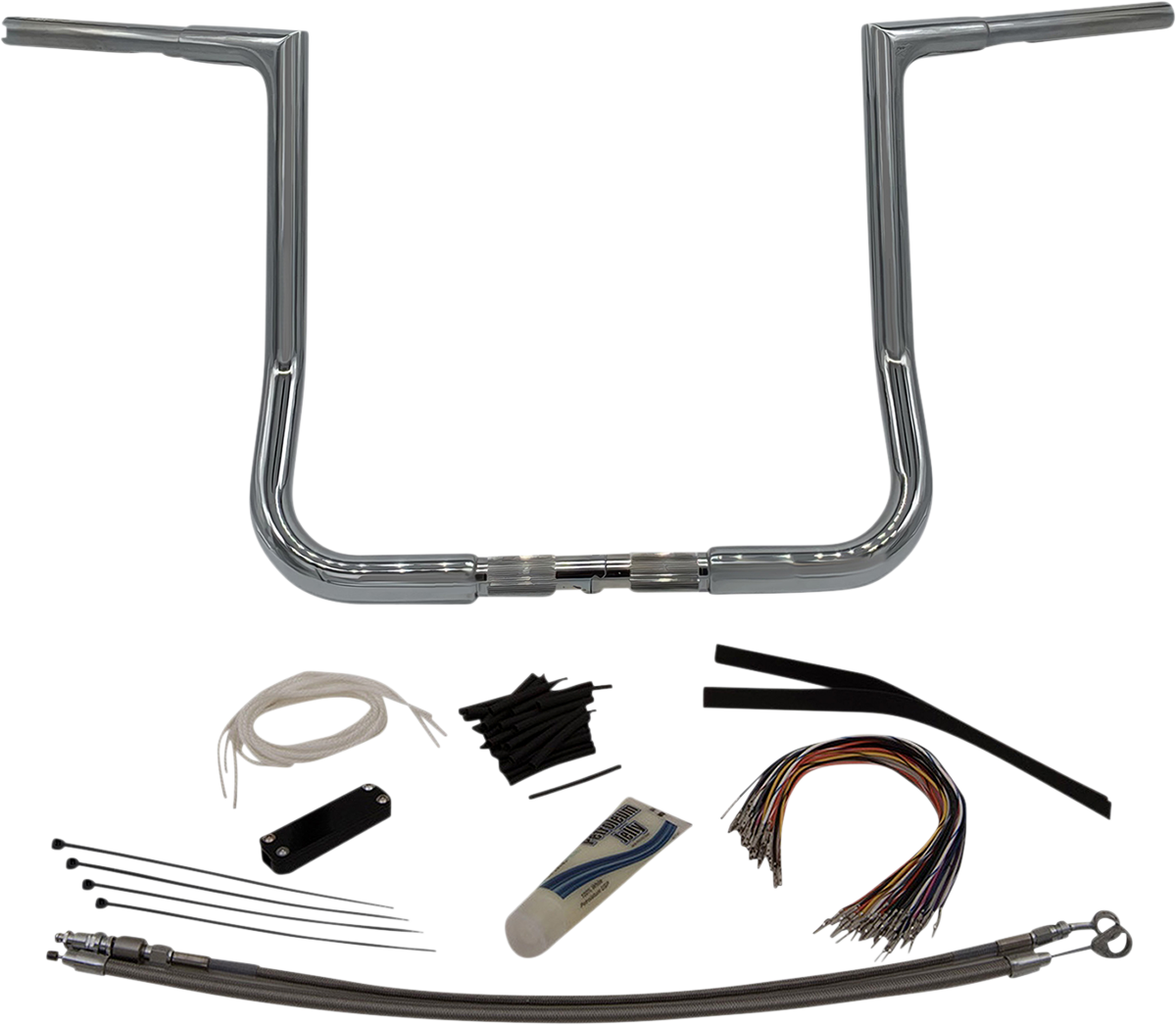 FBI Fat Baggers 1-1/4" EZ Flat Top Handlebar Kits for 08-13 FLHT/FLHX & Trike -
