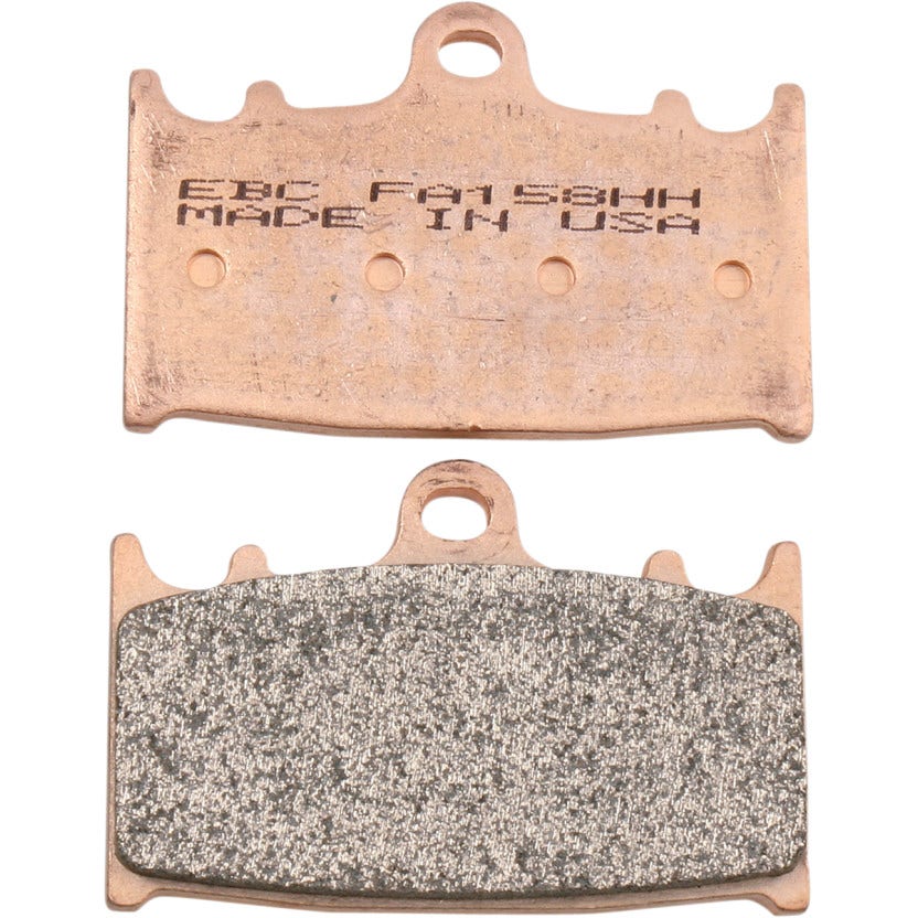 EBC FA158 Aramid Fiber Brake Pads Harley Aftermarket Behringer 4 Piston Caliper
