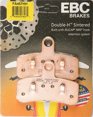 EBC Double H Sintered Metal Front Brake Pads for Harley Dyna 08-17 Softail 08-14