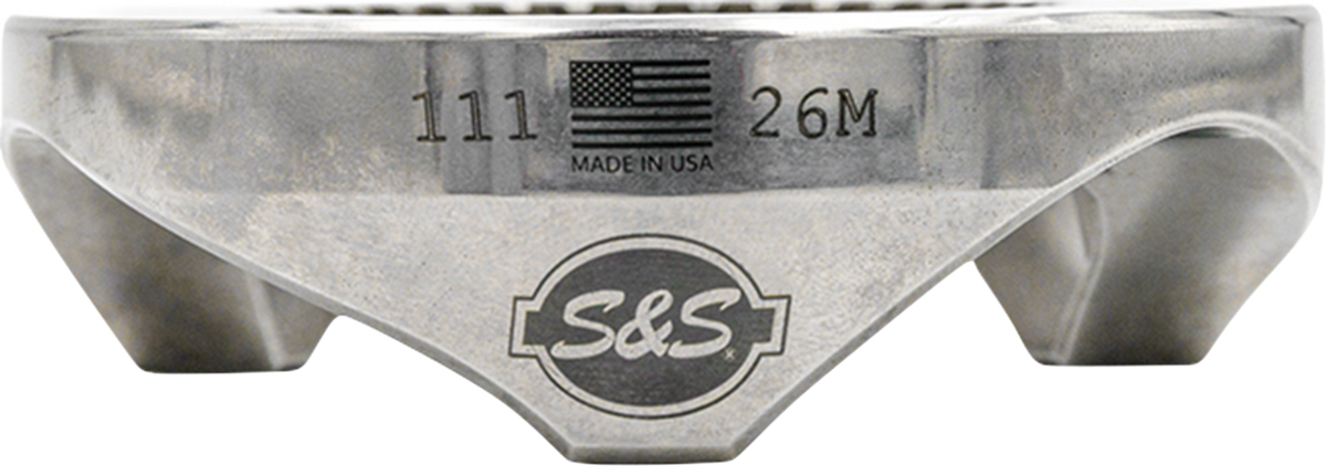 S&S Cycle Micro Polished Compensator Ramp for Harley Twin Cam & Milwaukee-Eight