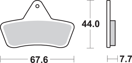 SBS SI Off-Road Sintered Brake Pads for Select 1983-2026 Models