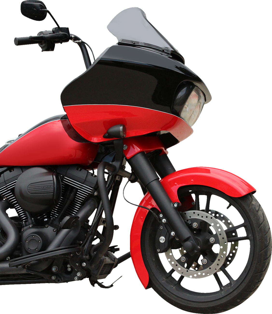 Klock Werks Flare Series Windshield Trim