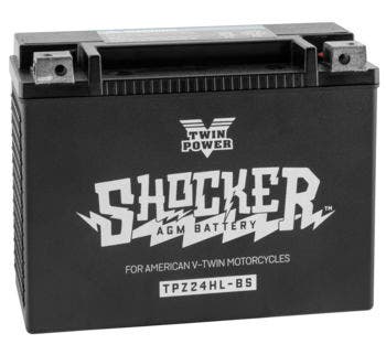 Twin Power Shocker Motorcycle Heavy Duty 12V Battery Harley FLH 80-96 66010-82A