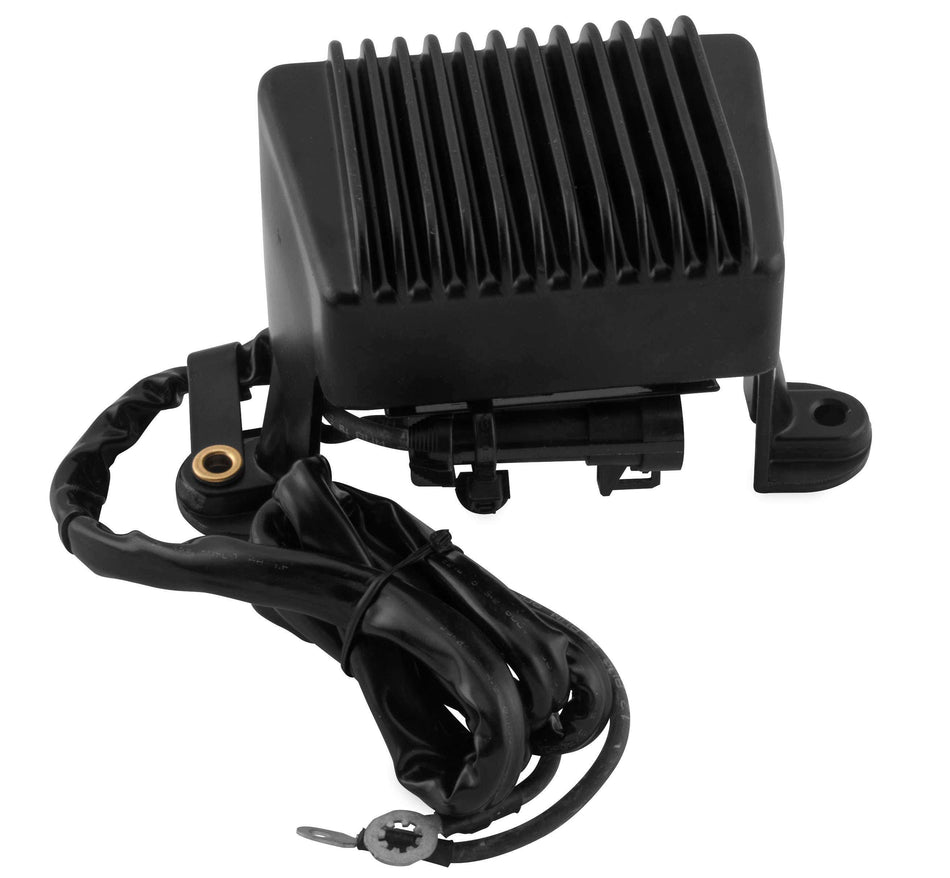 Twin Power Black Electronic Voltage Regulator Harley Touring 02-03 Rep 74505-02