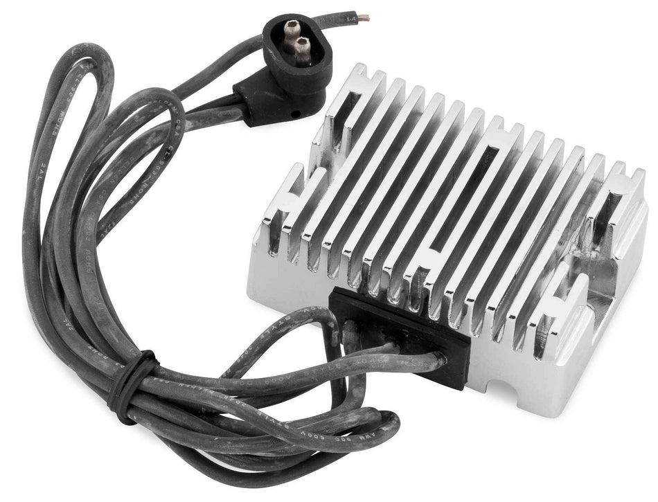 Twin Power Chrome Voltage Regulator Harley 89-99 EVO Big Twin Repl OE 74519-88