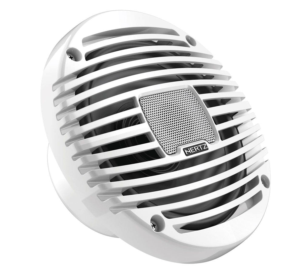 Hertz Marine HEX 6.5 M-W Coaxial Speaker 6.5" w/ White Grille Boat UTV Jeep 12V
