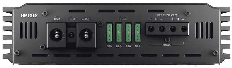 Hertz SPL Show Stereo Amplifier w/ Crossover HP802 | HP 802