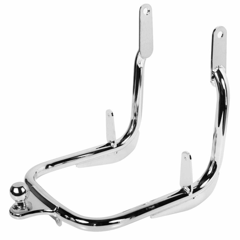 Hogworkz '09-'17 Chrome Harley Motorcycle Trailer 1 7/8" Ball Hitch & Receiver