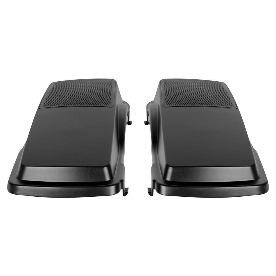 Hogworkz Denim Black 6" x 9" Speaker Lids Harley Touring 93-13 Saddlebags