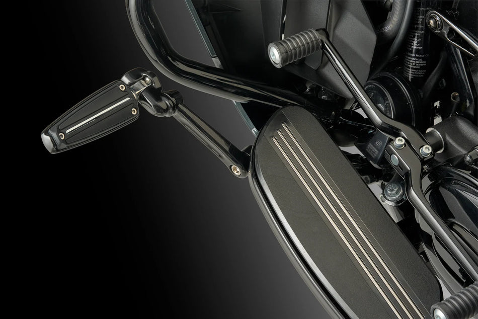 Ciro Frame Mounted Adjustable Highway Peg Mount Kit for Harley 09-Up Touring