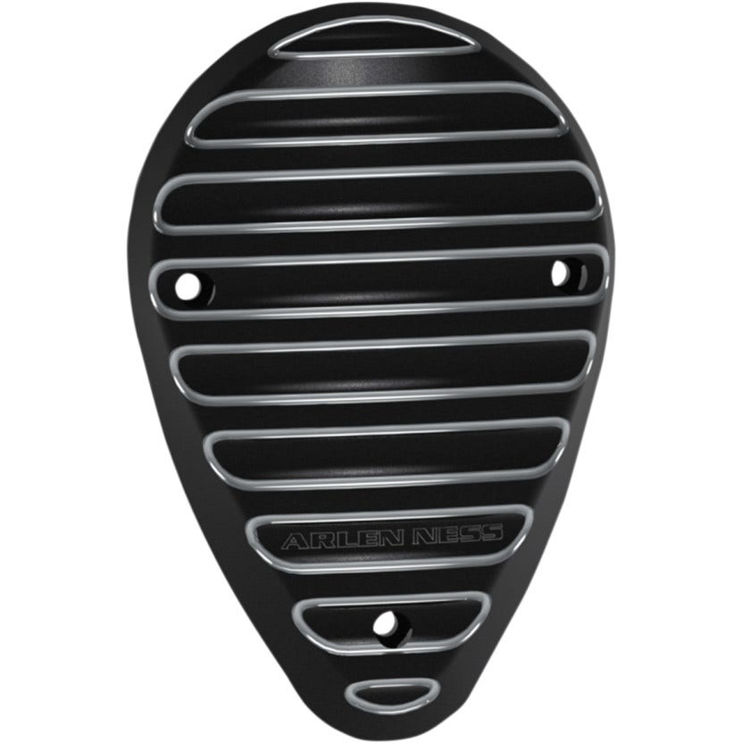 Arlen Ness Black Finned Horn Cover Cover Indian w/ 111" Thunderstroke Engine