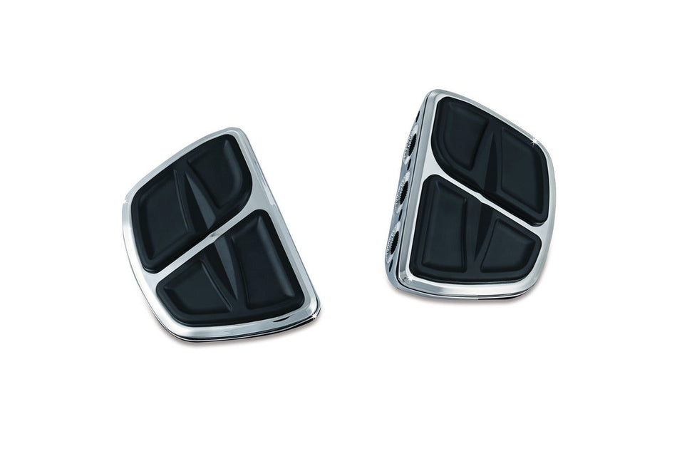 Kuryakyn Chrome Kinetic Mini Boards without Adapters Universal Fitment