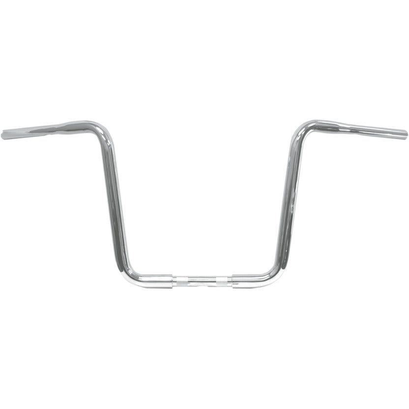 LA Choppers 10" Chrome 1-1/4" Ape Hanger Handlebars Harley Road King & Glide