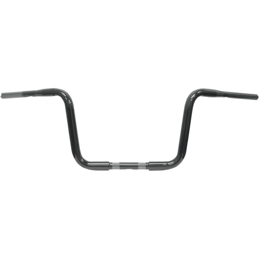 LA Choppers 12" Black 1-1/4" Ape Hanger Handlebars Harley Road King & Glide