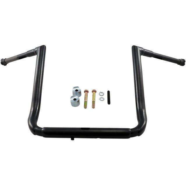 La Choppers Gloss Black 16" Grande Twin Peaks 1 1/2" Handlebars Harley FLH 99-13