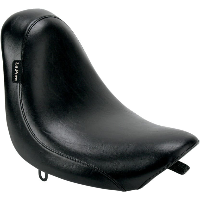 Le Pera LD-850 Smooth Black Silhouette Solo Seat Harley Deuce 00-07