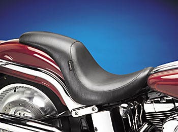 Le Pera LD-860 Silhouette Full Length Seat Harley Softail Deuce FXSTD 00-07