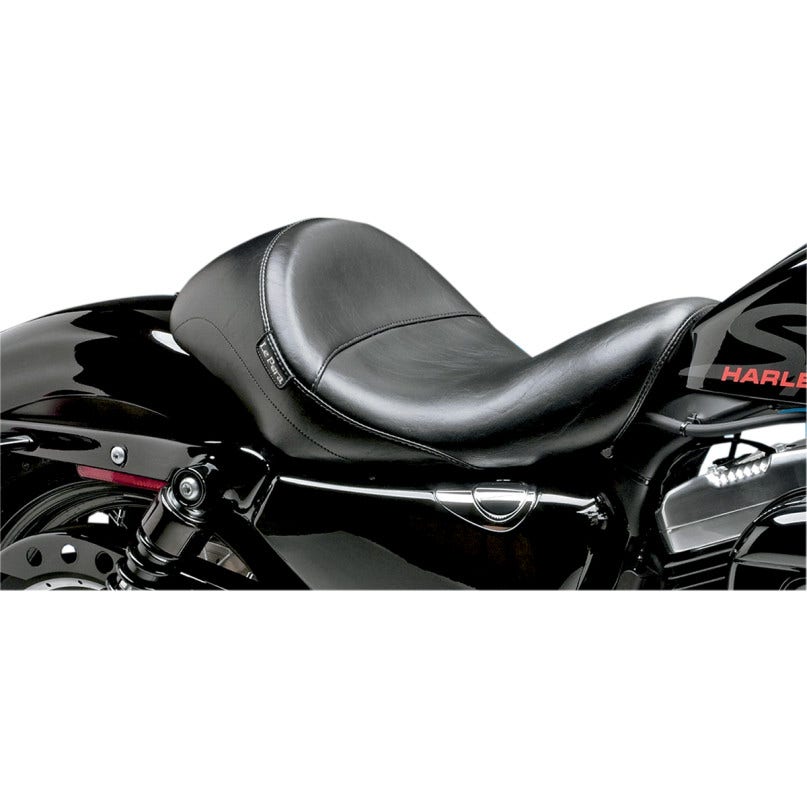 Le Pera Aviator Smooth Solo Seat 4 Harley 04-06/10-22 XL W/3.3 Gal Tank