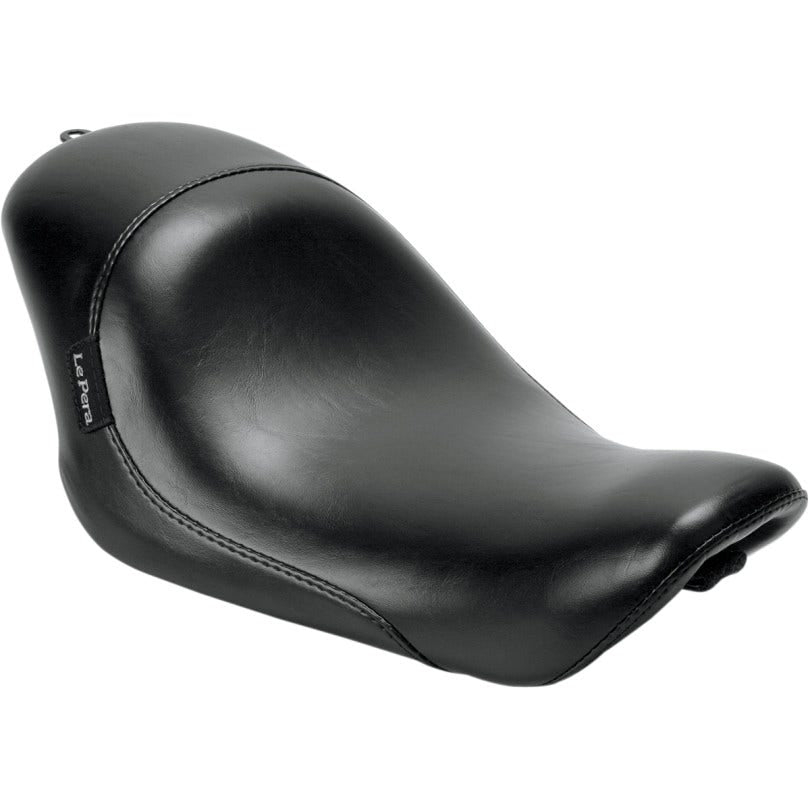Le Pera Silhouette Smooth Solo Seat 4 Harley 07-09 XL W/3.3 Gallon Tank