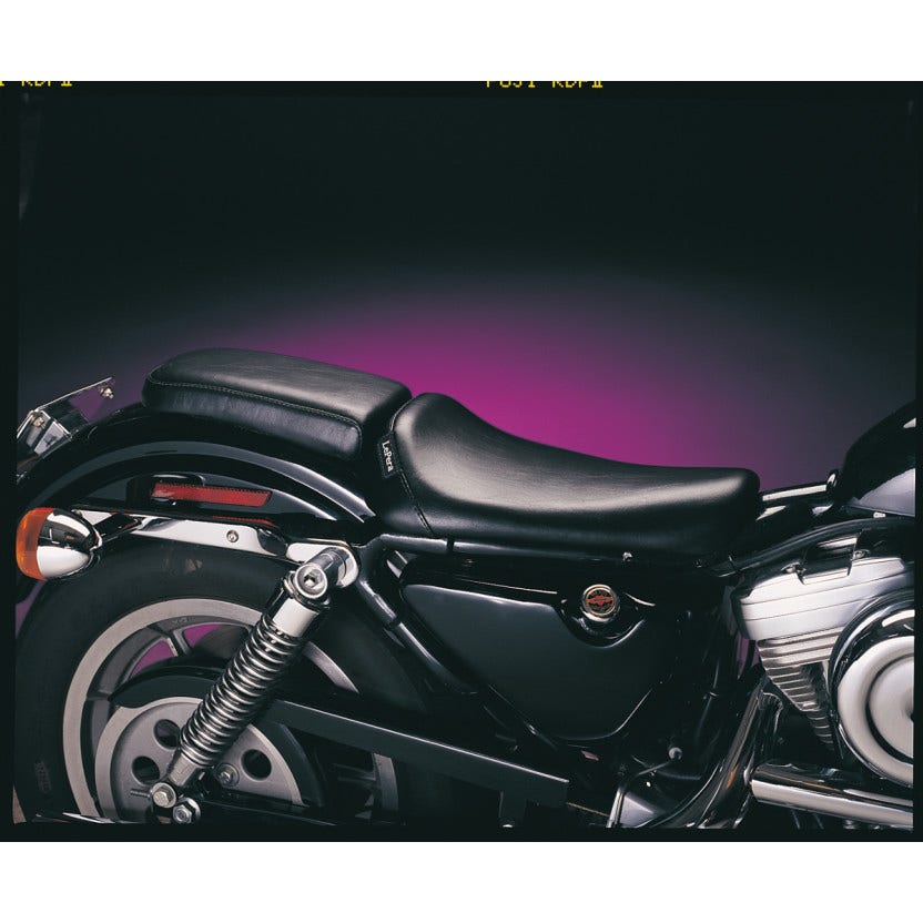 Le Pera Bare Bones Series Smooth Solo Seat W/Biker Gel 4 Harley 86-03 XL Models