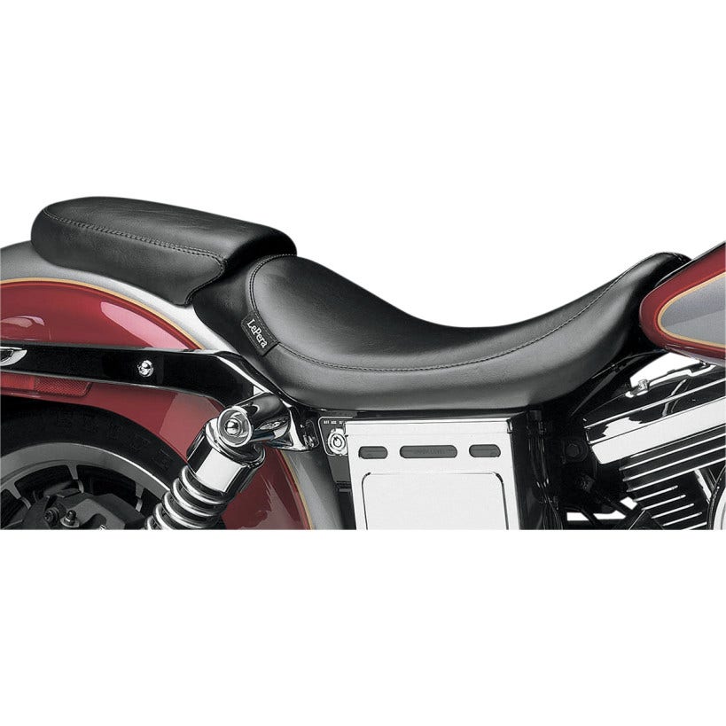Le Pera LGK-001P Smooth Rear Bare Bones Pillion Seat Biker Gel 06-17 Harley Dyna