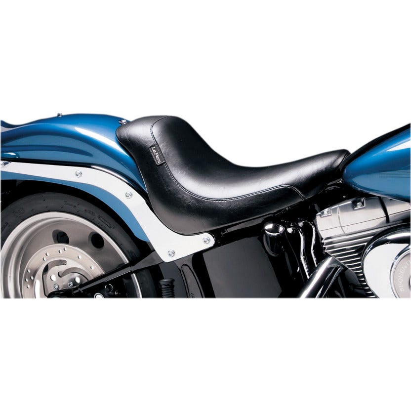 Le Pera Smooth LK-850 Silhouete Solo Seat Harley Softail 06-10 FXST 07-17 FLSTF