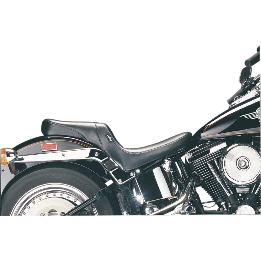 Le Pera LGN-543S Smooth Black Daytona 2 up Seat w/ Gel Harley FXST FLST 84-99