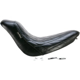 Le Pera Bare Bones Solo & Pillion Pad Rear Seat for Harley FXST FLSTF Models