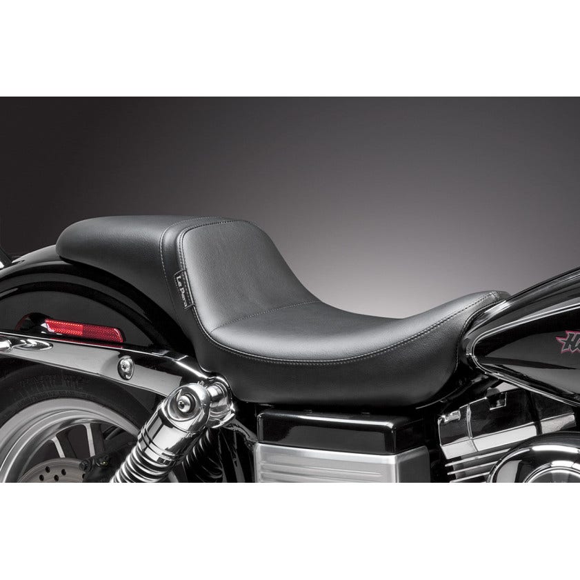 Le Pera LK-510DL Daytona Cafe Racer Style Daddy Long Legs Seat Harley Dyna 06-17