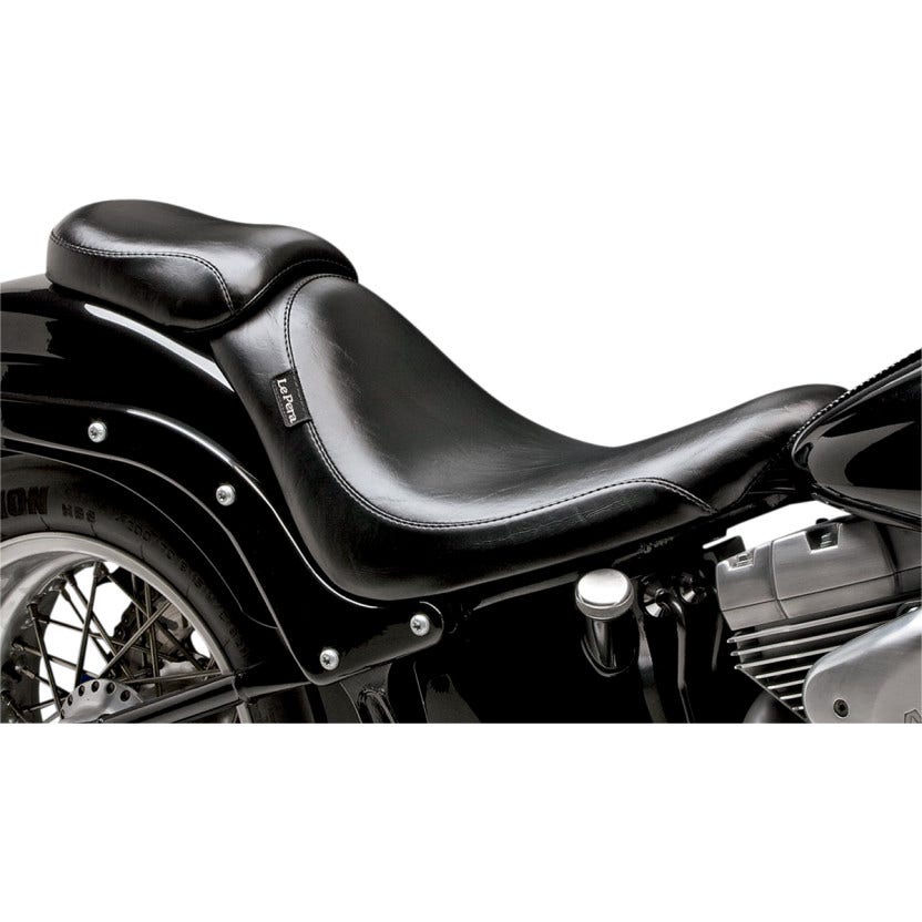 Le Pera Smooth LK-850P Silhouete Pillion Pad Seat Harley 06-10 FXST 07-17 FLSTF