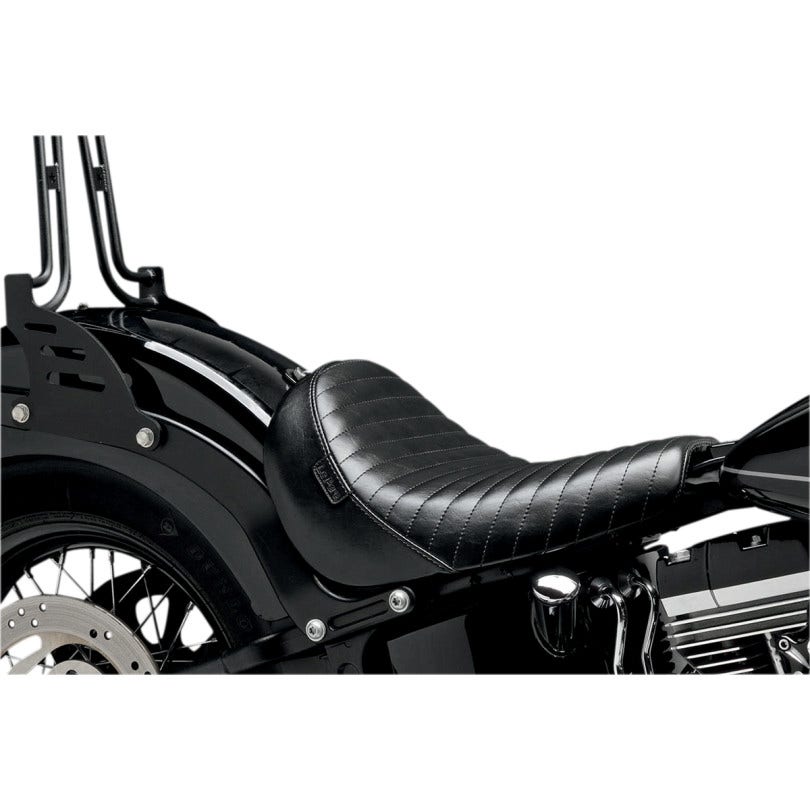 Le Pera LKS-007 Black Bare Bones Solo Seat Harley Softail FXS & FLS