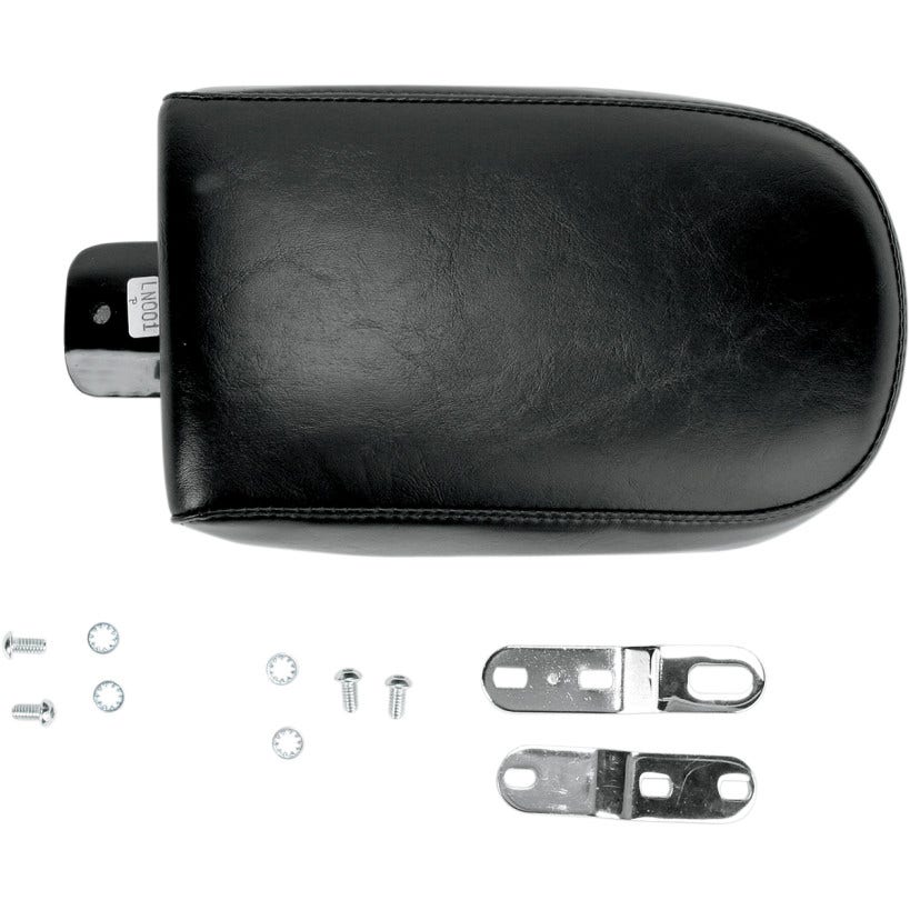 Le Pera LN-001P Smooth Black Vinyl Bare Bones Pillion Seat Pad 96-03 Harley Dyna