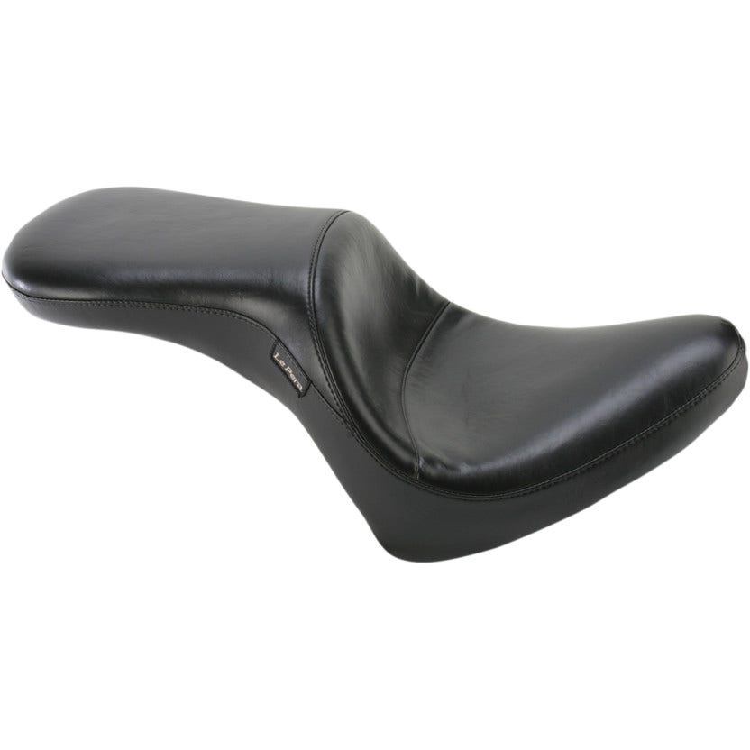 Le Pera LN-910S Smooth Black Maverick 2 Up Seat Harley Softail FXST FLST 84-99