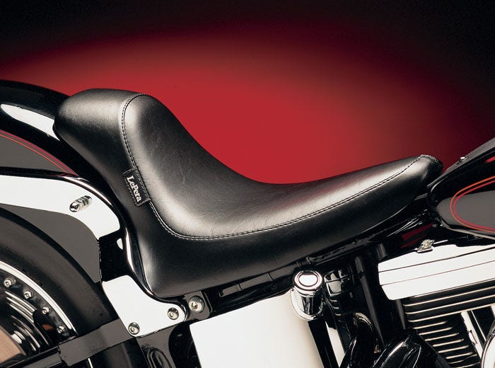 Le Pera LX-280 Silhouette Bullet Style Solo Driver Seat 00-05 FXST 00-07 FLST