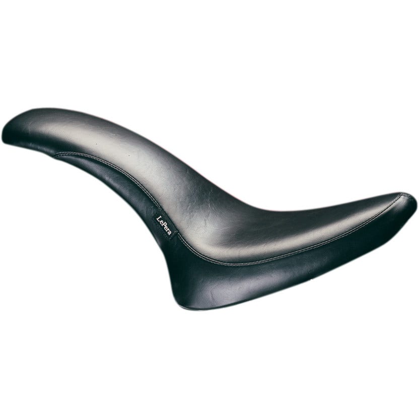 Le Pera LX-890 Smooth Black King Cobra Full Seat Harley 00-05 FXST 00-17 FLST